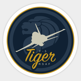 Singapore F-5 Tiger 2 Sticker